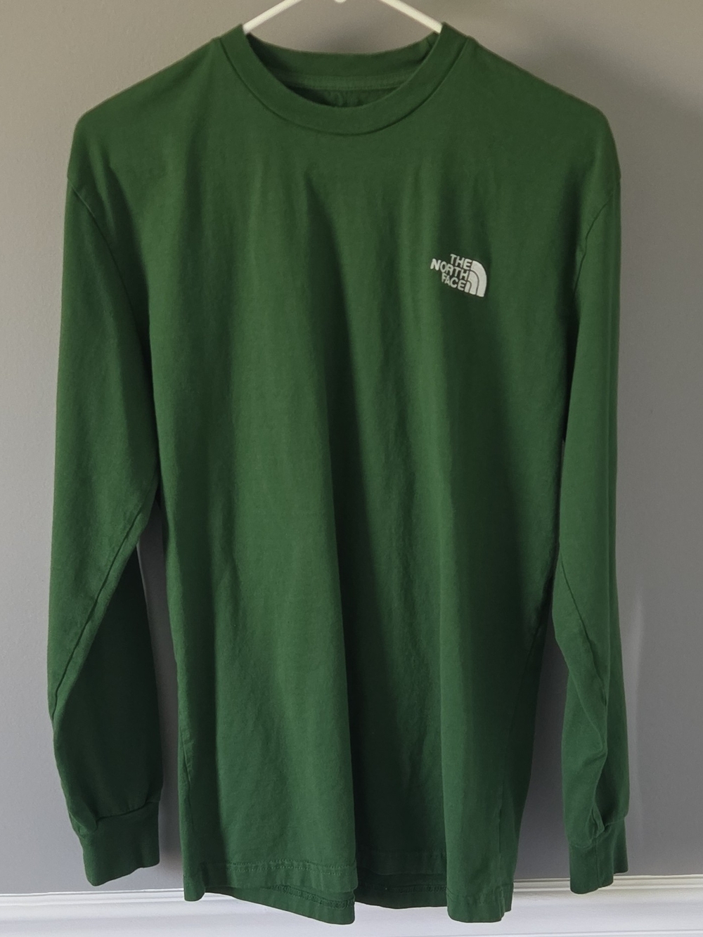 The North Face Green Long Sleeve Tee Men's S